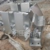 公路橋梁護(hù)欄支架 鑄鐵護(hù)欄底座支架 牛角型支承架