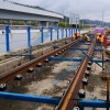 有軌電車軌排支撐架 槽型軌軌排起道架