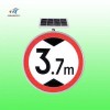 宿州市圓形限高標(biāo)志牌 太陽能交通標(biāo)志牌支持定制