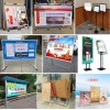 西安西影路噴繪展板拉網(wǎng)門形架條幅海寶易拉寶海報彩頁廣告制作