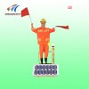 四川太陽能搖旗機器人 道路施工搖旗假人 交通設施廠家
