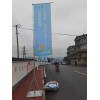 西安5米7米注水旗水座旗定制.西安旗幟畫面.西安水座旗租賃